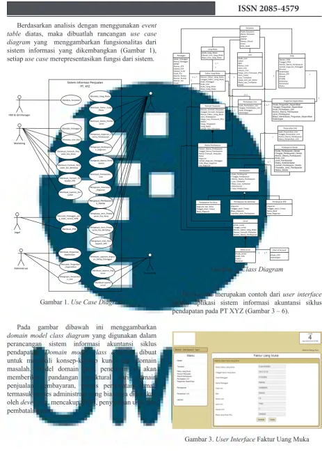 Gambar 3. User Interface Faktur Uang Muka