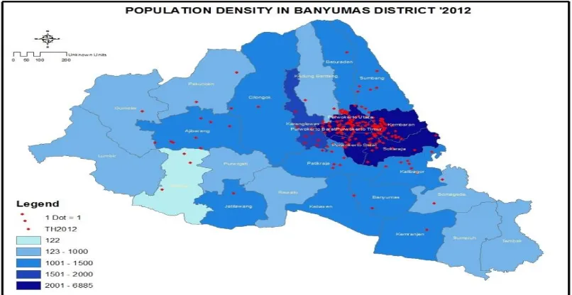 Figure 5. Monthly pattern of DHF cases distribution in Banyumas 