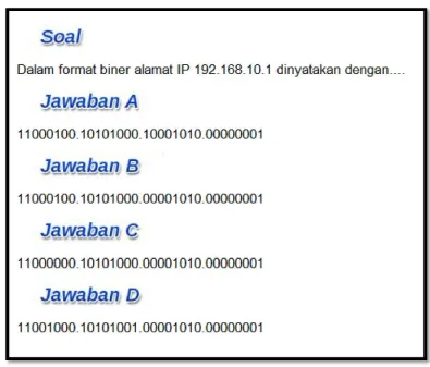 Gambar 23. Soal Ujian 
