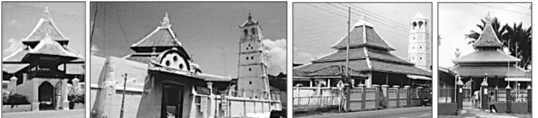 Gambar 3. Masjid Sino-Eklektik di Malaysia: Masjid Kampung Hulu, Masjid Kampung 