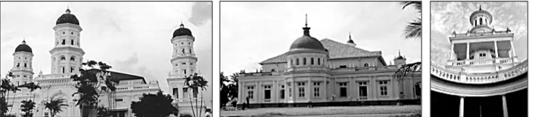 Gambar 4. Masjid Klasik Eropa di Malaysia: Masjid Sultan Abu Bakar dan Masjid Bandar  
