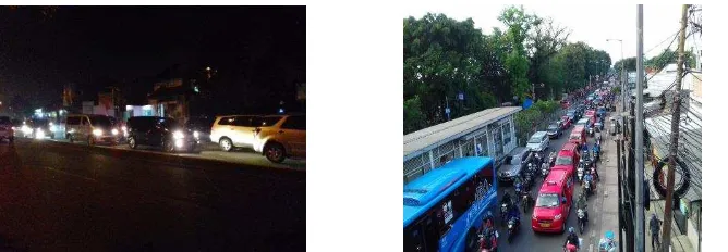 Gambar 1.5 Foto Kemacetan yang Terjadi di Jalan Raya Bogor Kawasan Cililitan - 