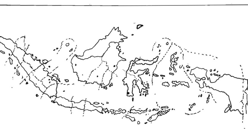 Figure I Location of the various hospitals studied. 