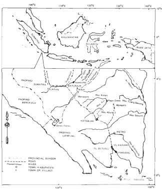Table 1. Description of villages surveyed, Larnpung, August 1975. 