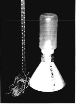 Gambar Perangkap Corong yang Digunakan untuk Menangkap Nyamuk Pradewasa di dalam Sumur