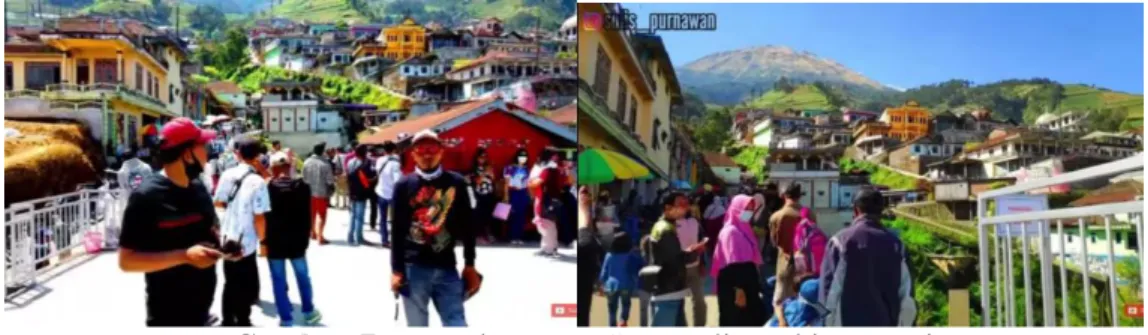 Gambar 7. “Nepal van Java” yang dipenuhi pengunjung 