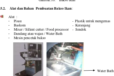 Gambar 11.  Mesin Pencetak  / bakso  