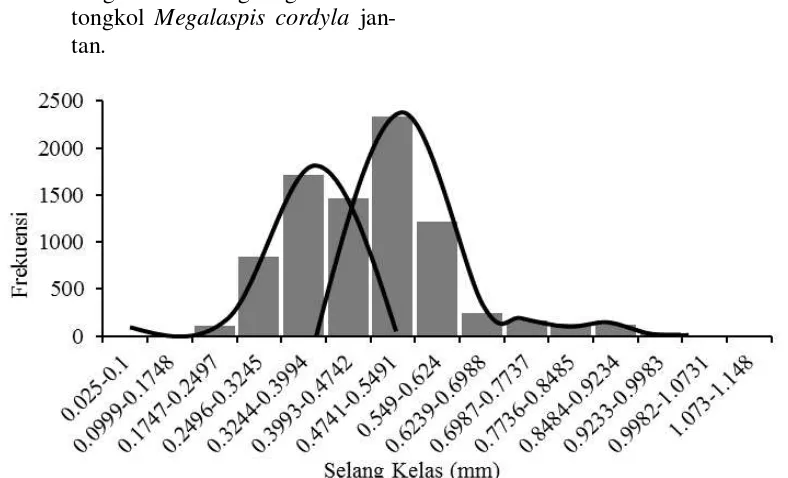 Gambar 7. Tingkat kematangan gonad ikan tongkol Euthynnus affinis betina. 