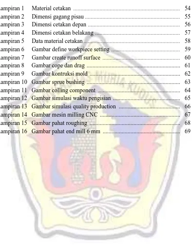 Gambar define workpiece setting ............................................... 59