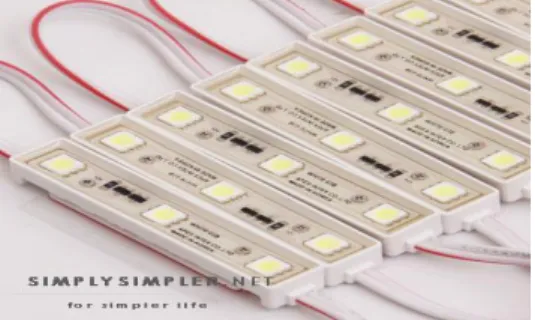 Gambar 2.7 Lampu LED dengan ballast sendiri.  2.  Modul LED 