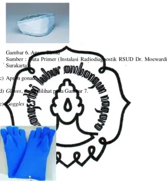 Gambar 6. Apron Tiroid 