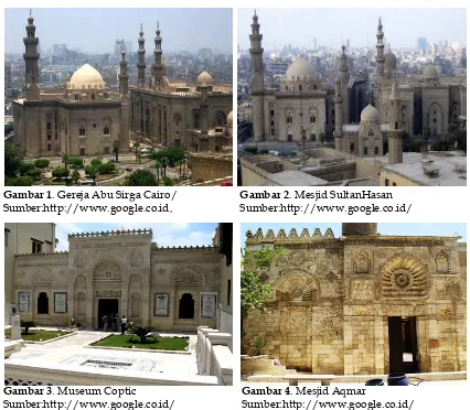 Gambar 1. Gereja Abu Sirga Cairo/
