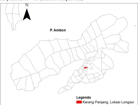 Gambar 1. Peta Lokasi Bencana Longsor