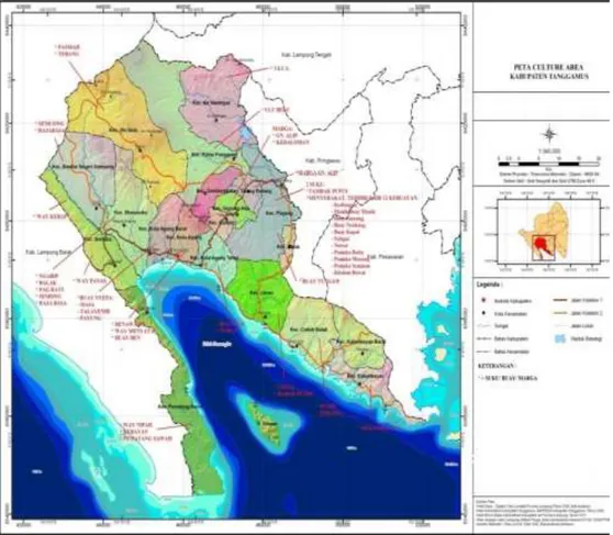 Gambar 1. Administrative Kabupaten Tanggamus 