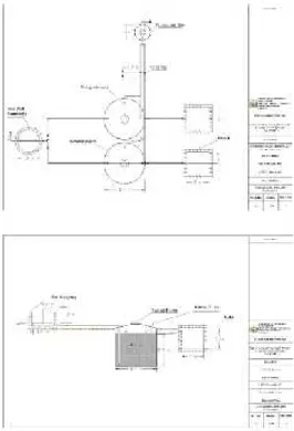 Gambar 1. Detail desain reaktor biogas 3.5 Rencana Anggaran Biaya Biodigaster