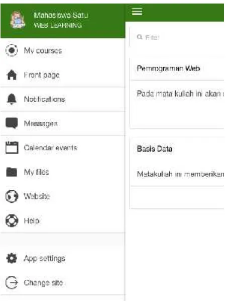 Gambar 6. Tampilan Awal Aplikasi Mobile