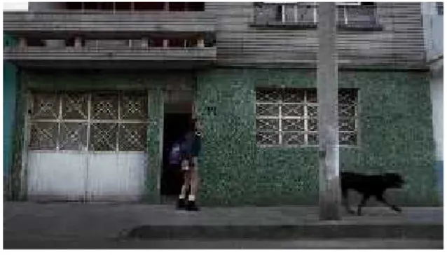 Gambar 2 Screenshoot Scene 3. Adegan Cofi Keluar Rumah.