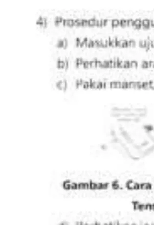 Gambar 6. Cara Pemasangan Manset Pada  