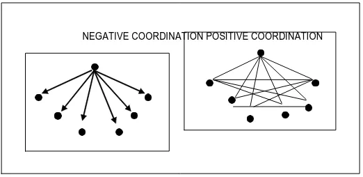 FIGURE 1. POSITIVE AND NEGATIVE COORDINATION MODEL (PULZL, 2008).