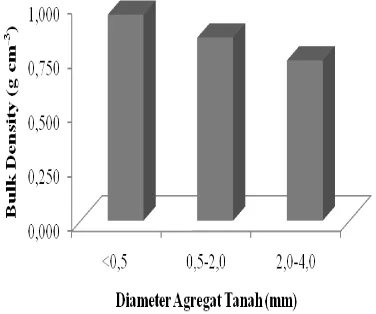 Gambar 3. Berat Kering Tajuk Tanaman Tomat  Akibat Pengaruh Perbedaan Diameter 