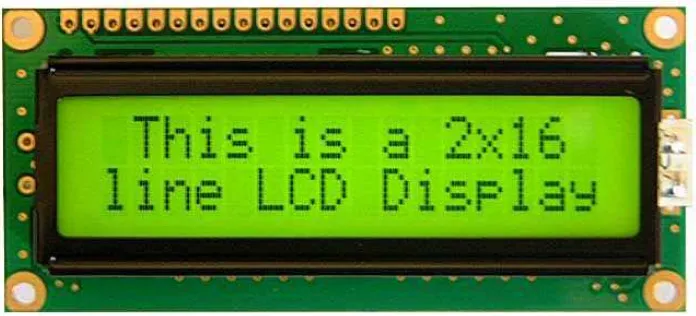Gambar 2.5 LCD (Liquid Crystal Display) 