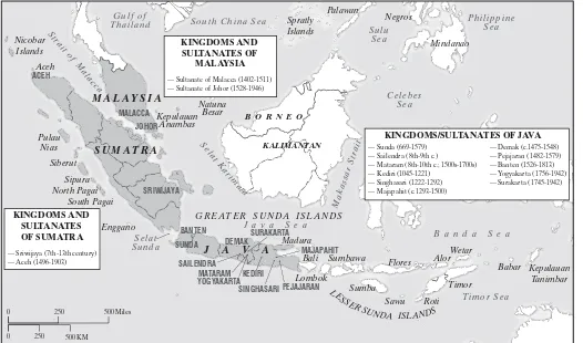 Figure I.4. Map of historical kingdoms. 