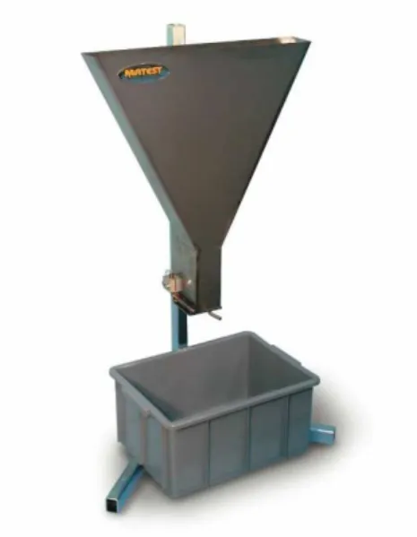 Gambar 2.7 Alat Uji V-Funnel Test 