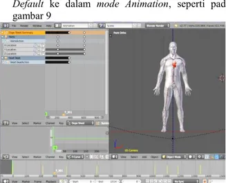 Gambar 11 Rendering video animasi  J.  Spesialis Audiovisual 