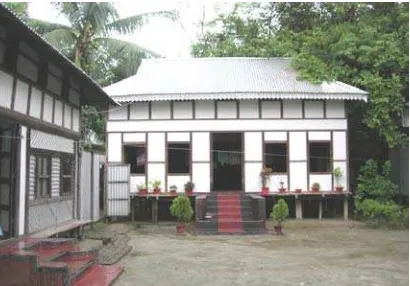 Figure 2. Typical Bangladesh Traditional House.  