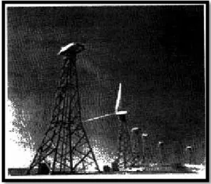 Gambar 2.1: Deretan kincir angin pembangkit tenaga