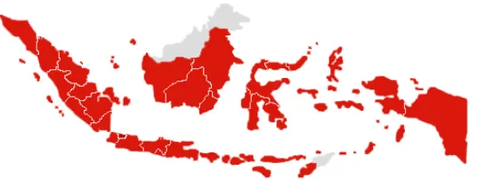 Gambar VIII.2 Peta Wilayah Indonesia http:// mayantara.id/ 