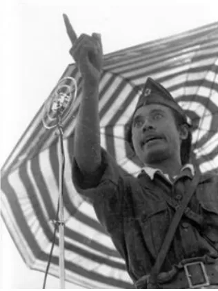 Gambar V.3: Bung Tomo, salah satu pahlawan nasional yang berhasil menggerakkan semangat rakyat melalui orasi dan pidato-pidatonya