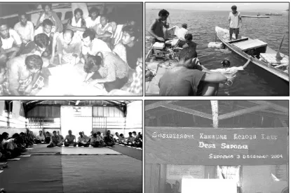 Gambar 2. Beberapa Bentuk Pertemuan dalam Upaya Inisiasi dan Sosialisasi  Kawasan Kelola Laut (KKL) 