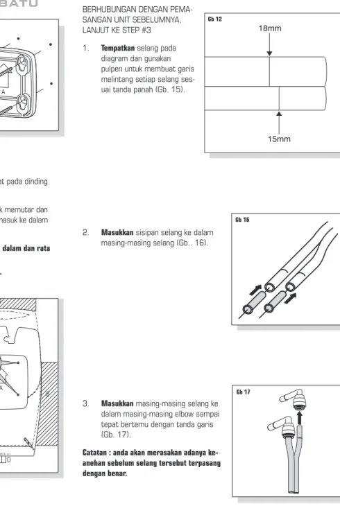 diagram dan gunakan  pulpen untuk membuat garis  melintang setiap selang  ses-uai tanda panah (Gb
