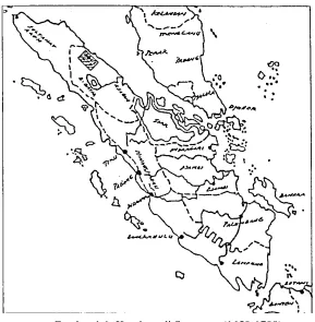 Gambar 1.1. Kerajaan di Sumatera (1650-1700) 