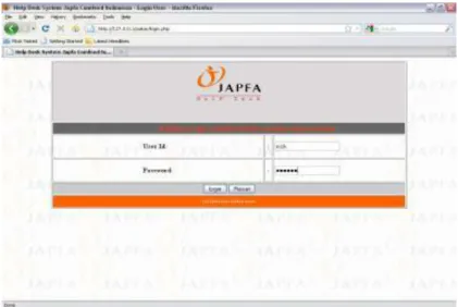 Gambar 5. Form Login Adminstrator 