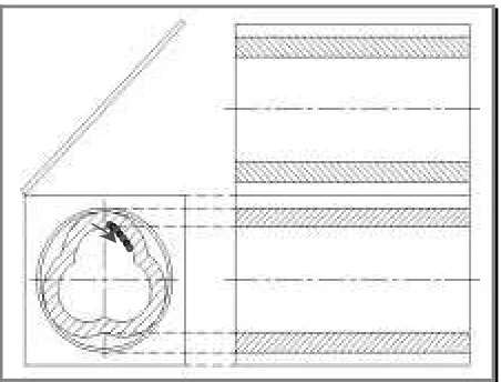 Gambar 7. Fraksi Hampa vs Kecepatan Superficial Udara dengan Penambahan Kecepatan Air (UL) pada Pipa Spiral 