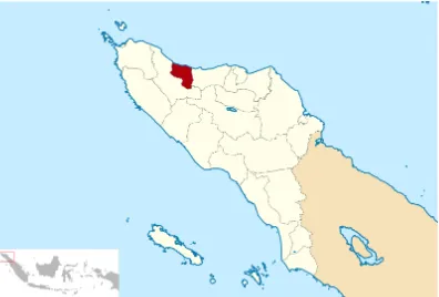 Gambar 1: Peta letak Kabupaten Pidie Jaya