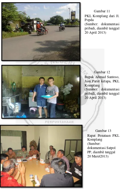 Gambar 11 PKL Komplang dari Jl. 
