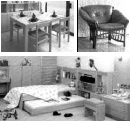 Gambar  6.  Furnitur bergaya tahun 1980-an 