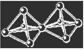 Gambar 1. Tetrahedral alumina dan silika pada struktur zeolit (Las, 2004) 