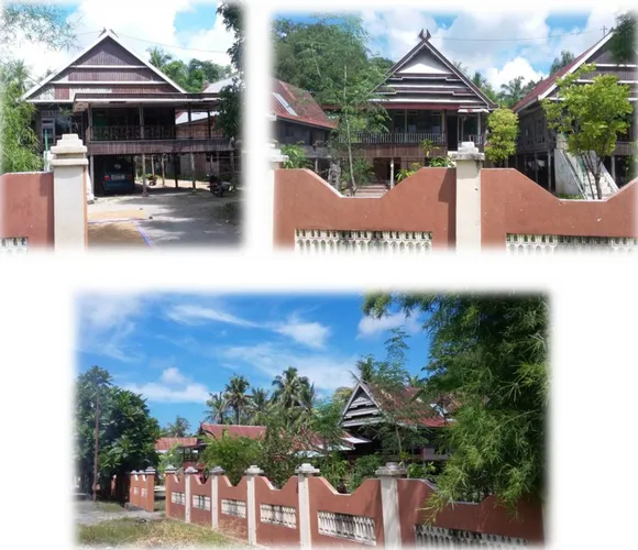 Gambar : Rekabentuk Rumah Khas Karaeng di Bulo-Bulo 