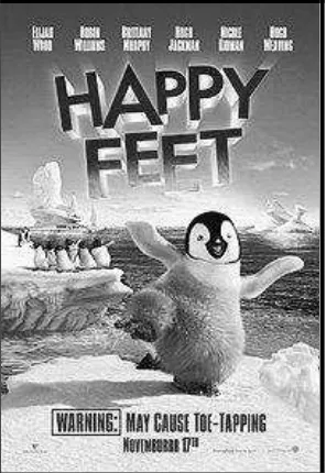 Gambar 7. Poster Film Animasi Happy Feet (2006)  