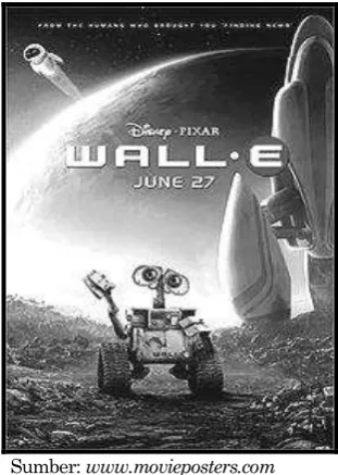 Gambar 9. Poster Film Animasi  WALL•E (2008) 