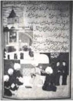 Gambar 2. Selembar manuskrip menggunakan kaligrafi Arab dari Annals of Selim II, tahun 1580