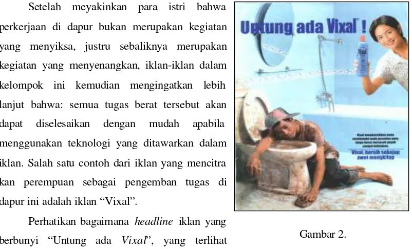 berbunyi “Untung ada Vixal”, yang terlihatGambar 2.