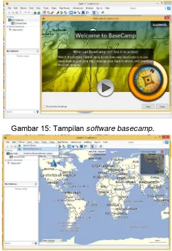 Gambar 15: Tampilan software basecamp. 