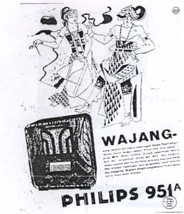 Gambar 5.  Iklan radio Philips tipe 951 A dimuat pada surat kabar Sin Po tanggal 16 Nopember 1935                