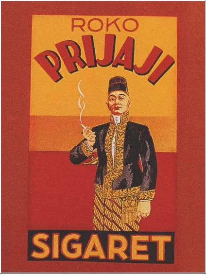 Gambar 7.  Papan Iklan Luar Ruang (Enamel) Rokok Cap Prijaji Dimuat di Maja-lah Laras Nomor 137/Mei 2000 