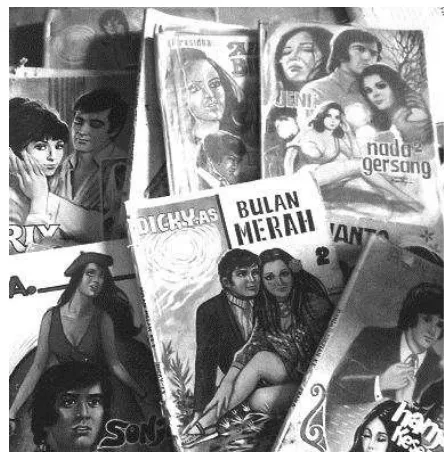 Gambar 1. Komik romans 